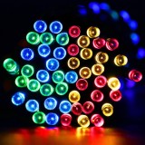 Instalatie solara 22 metri pentru sarbatori, multicolora, 200LED
