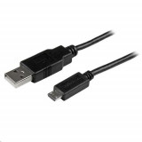 Cablu de date, Startech, USB/MIcro USB, Negru