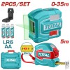 TOTAL - KIT NIVELA LASER CU RULETA PowerTool TopQuality