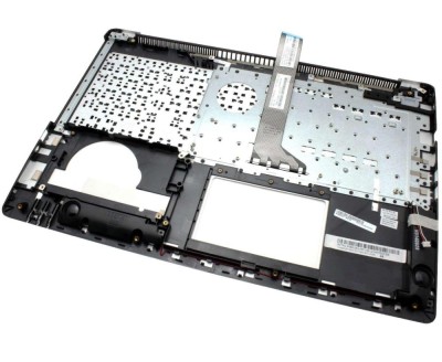 Tastatura Asus Neagra 90NB02A0-R30280 cu Palmrest argintiu, A551LN cu Palmrest argintiu, K551LN cu Palmrest foto