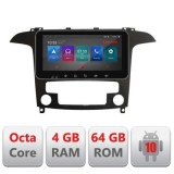 Navigatie Ford S-Max 2008-2012 I-003 4+64 ecran 10.33&quot; Android Waze USB Navigatie Internet Youtube Radio CarStore Technology