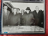 Fotografie, Nicolae Ceausescu in vizita de lucru
