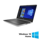 Laptop Refurbished HP 14-DK0357NG, Ryzen 5 3500U 2.10 - 3.70, 8GB DDR4, 128GB SSD + 1TB HDD, Webcam, 14 Inch Full HD, Silver + Windows 10 Home NewTech