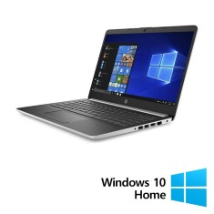 Laptop Refurbished HP 14-DK0357NG, Ryzen 5 3500U 2.10 - 3.70, 8GB DDR4, 128GB SSD + 1TB HDD, Webcam, 14 Inch Full HD, Silver + Windows 10 Home NewTech foto
