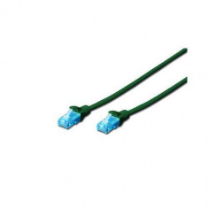 Patchcord Digitus Premium UTP Cat5e 7m Green foto