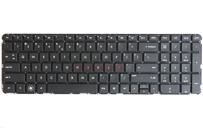 Tastatura Laptop, HP, Pavilion DV7-7000, DV7-7200, DV7-7300, DV7-7100, DV7-7001SQ, fara rama, us