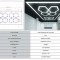 Sistem de Iluminare Plafon Hexagon / HoneyComb 3.56 x 1.86 m Performance AutoTuning
