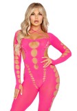 Bodystocking Leg Avenue Opaque Cut-Out Footless Roz