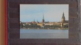 LETONIA - RIGA -VEDERE A ORASULUI DE PE RAUL DAUGAVA LA GURILE CARUIA SE AFLA