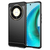 Husa Honor Magic6 Lite Asteroid GSM Carbon Silicone, negru