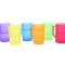 Set de 6 carafe translucide colorate pentru activitati senzoriale