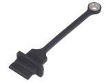 Capac Protecție Socluri USB A Negru