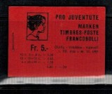 Elvetia 1956 - Pro Juventute, carnet filatelic MH0-41 neuzat