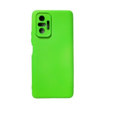 Husa silicon compatibila cu Xiaomi Redmi Note 10 Pro 4G Verde Neon
