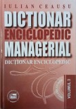 Dictionar enciclopedic managerial, vol. 3. Dictionar enciclopedic - Iulian Ceasu (lipsa CD)