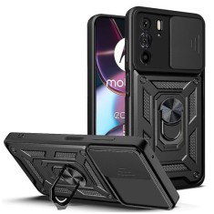 Husa pentru Motorola Edge 30 Pro - Techsuit CamShield Series - Black