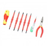 Trusa 12 Unelte de Electrician Surubelnite si Sfic NO-3035 17G017 XXM