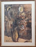 Sorin IONESCU (1913-1999)-Vas cu flori, pictură licitată