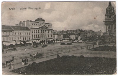 1916 - Arad, str.Jozsef (jud. Arad) foto