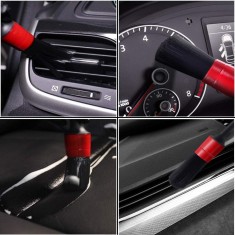 Set 5 perii profesionale pentru curatat interior si exterior auto, elemente de caroserie, bord, jante,