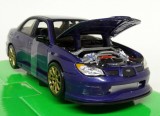 Macheta 2010 Subaru Impreza WRX STI, albastru 1/24 Welly
