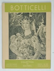 BOTTICELLI 1444 -1510 par GABRIEL ROUCHES ,1950 foto