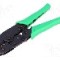 Cleste pentru sertizare conectori BNC, conectori TNC, conectori UHF (PL259), pe cablu RG140, RG141, RG174, RG210, RG223, RG303, RG400, RG55, RG58, RG5