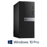 Calculatoare Dell OptiPlex 5040 MT, Quad Core i5-6500, 8GB DDR3, Windows 10 Pro