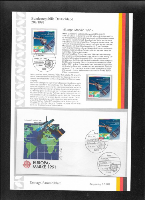 Germania FDC 20a.1991