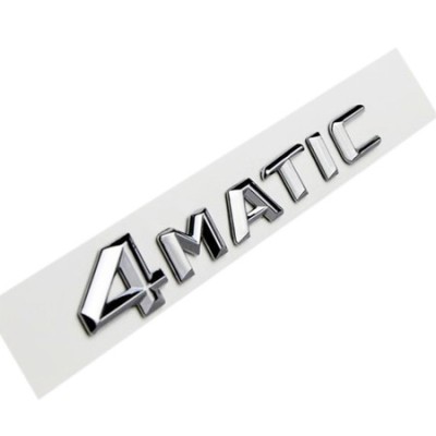 Emblema 4 Matic spate Mercedes foto