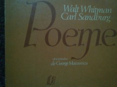 Walt Whitman - Poeme (Editia: 1987) foto