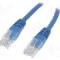 Patch cord Cat 5e, U/UTP, conexiune 1:1, 1.8m, QOLTEC - 52318