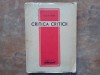 Ion Vitner - Critica Criticii