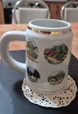 Halbă bere vintage porțelan BW Bavaria (0.5L)