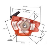 Demaror drujba - compatibil Husqvarna 555