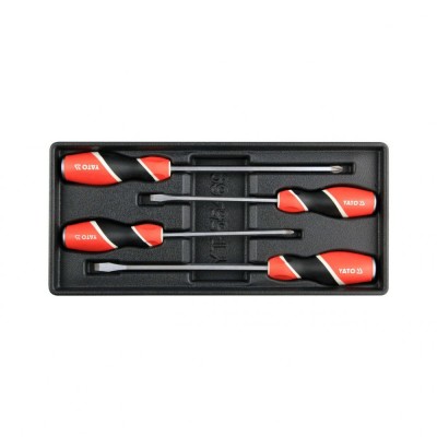 Set 4 surubelnite mecanice pentru dulap Yato YT-55469 foto