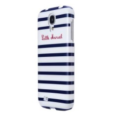 Husa Telefon Plastic Samsung S4 i9500 White&amp;Stripes Little Marcel