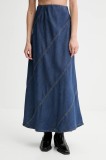 MUNTHE fustă jeans PARSON maxi, evazati, 252122225207