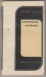 bnk ant Henri Zalis - Romantismul romanesc