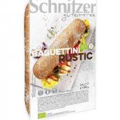 Baghete Rustice Fara Gluten Bio 200 grame Schnitzer