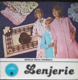 Lenjerie pentru tinerele fete Natalia Tautu-Stanescu 1981 Carti Design vestimentar Ilustratii 104 pag