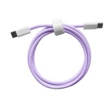 Cablu de Date Universal, Flippy, Incarcare Rapida, Type-C to Type-C Compatibil cu Telefon sau Tableta, Cablu de Incarcare Impletit din Nailon, 1 m, Mo