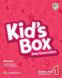 Kid's Box New Generation Level 1 Activity Book with Digital Pack British English - Paperback brosat - Caroline Nixon , Michael Tomlinson - Art Klett
