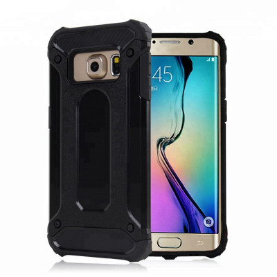 Husa pentru Samsung Galaxy S6 G920 - Techsuit Hybrid Armor - Black foto