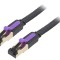 Patch cord negru 5m U/FTP 7 PVC aurit