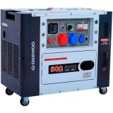 Daewoo DDAE100000DSE-3B - Generator de uz general 7.5 kW Daewoo - 15 CP 15 l pornire electrica trifazat