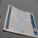 Cumpara ieftin CUPON CERTIFICAT DE ACTIONAR LA CONDOR DEVA