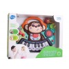 Pianina Bebe Maimutica DJ Hola, cu Lumini, Sunete si Microfon. Jucarie Interactiva cu Inregistrare si 4 Instrumente Muzicale
