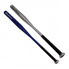 Set de doua bate de baseball IdeallStore&reg;, Home Run, aluminiu, 80 cm, argintiu