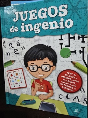 Juegos de Ingenio - Araceli Fernandez Vivas (Jocuri ale ingeniozitatii - carte in limba spaniola) foto